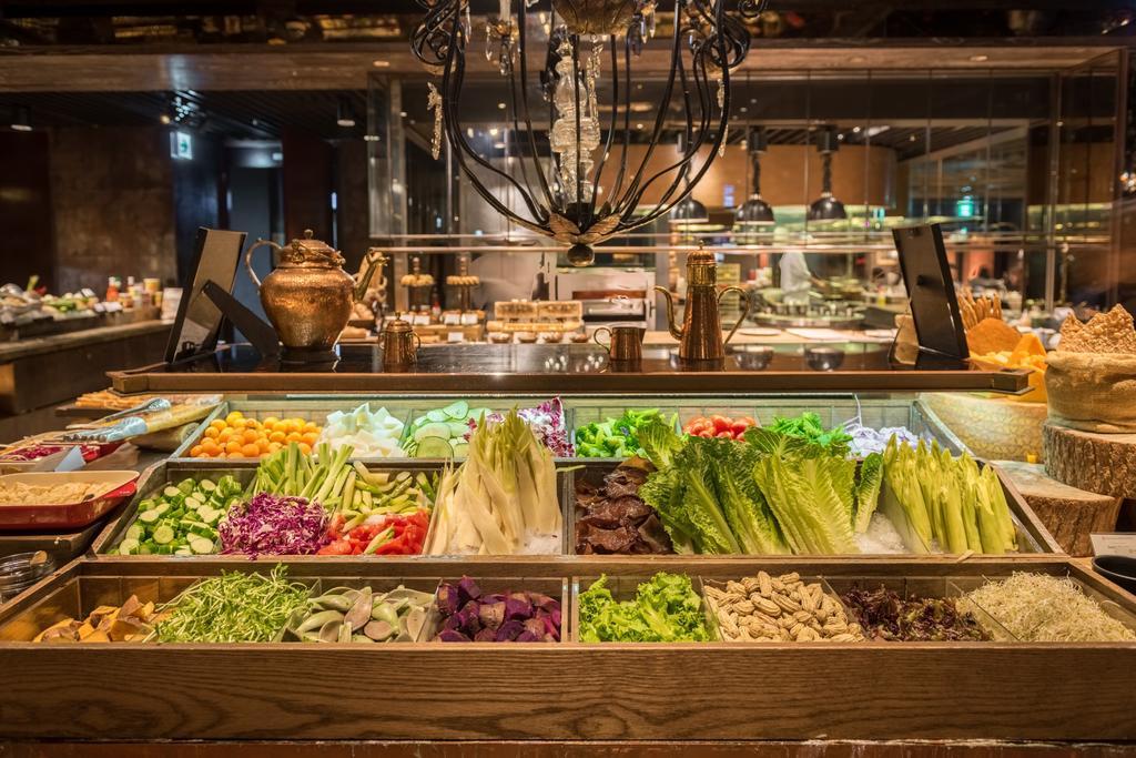 Palais De Chine Hotel Taipéi Exterior foto Salad bar